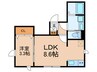 レジデンス・二子玉川 1LDKの間取り