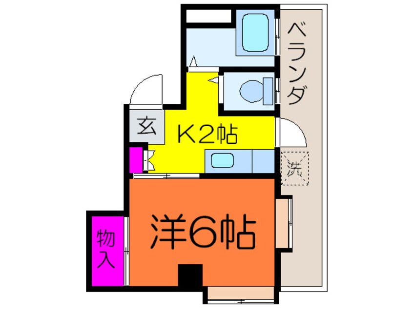 間取図 第１小野ビル