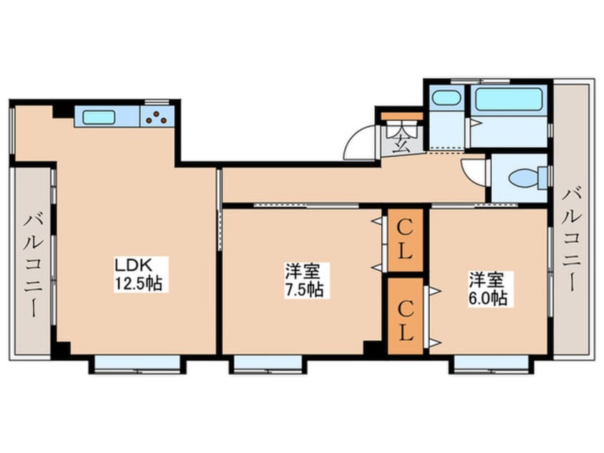 間取図 第１小野ビル