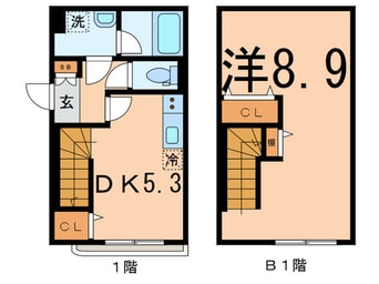 間取図 LEGALAND大岡山Annex