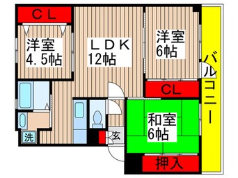 間取図 ウインド志津