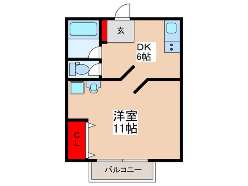 間取図 サンハイム