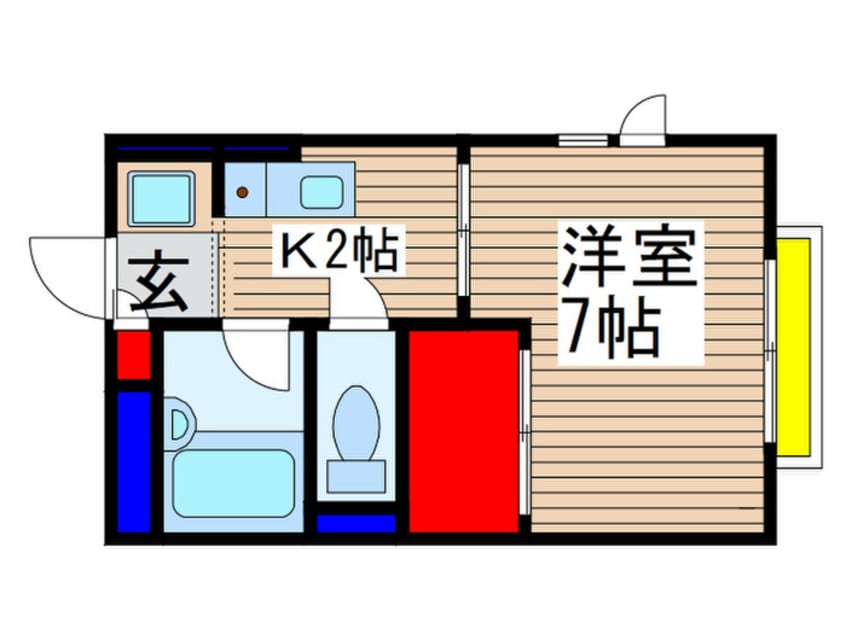 間取図 サザンヒルズ