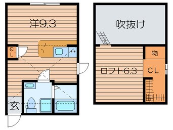 間取図 プリマ十番館