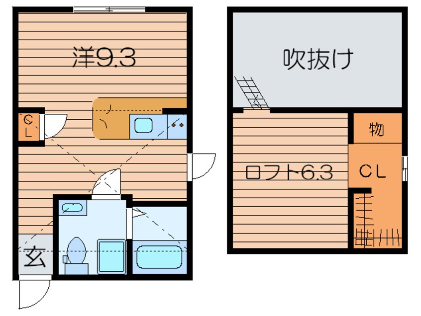 間取図 プリマ十番館