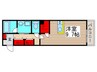 ラントヴィル西船橋 1Rの間取り