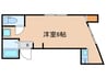 ステラ千駄木 1Rの間取り