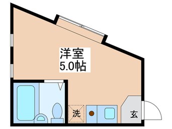 間取図 ラ・プリマベ－ラ小竹町Ｂ