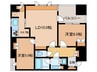 ヒルズ目白台(301) 2LDKの間取り