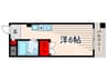 ルミナス７８ 1Rの間取り