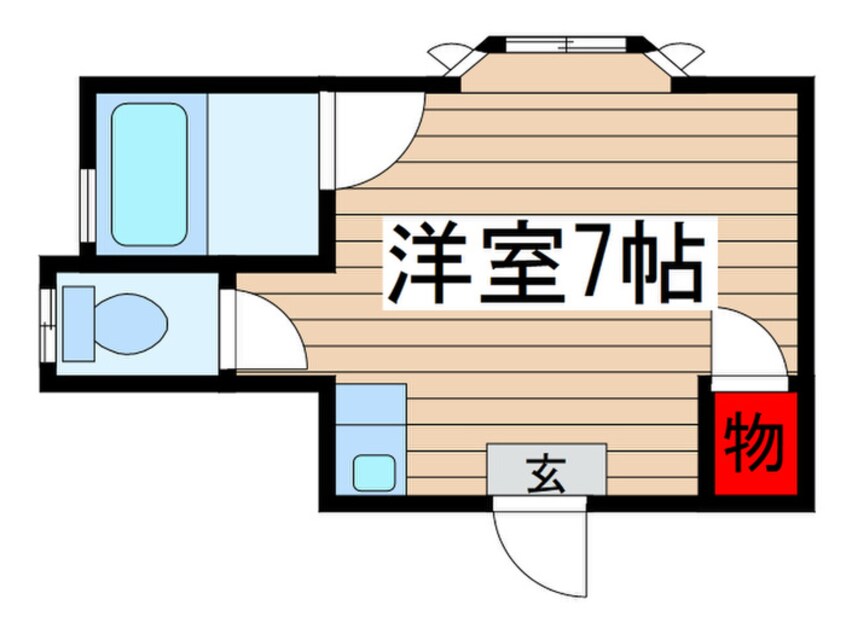 間取図 すみれはうす