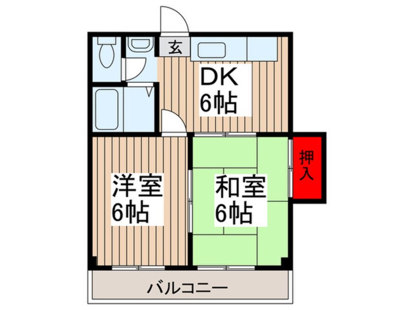 間取図 シャンクス