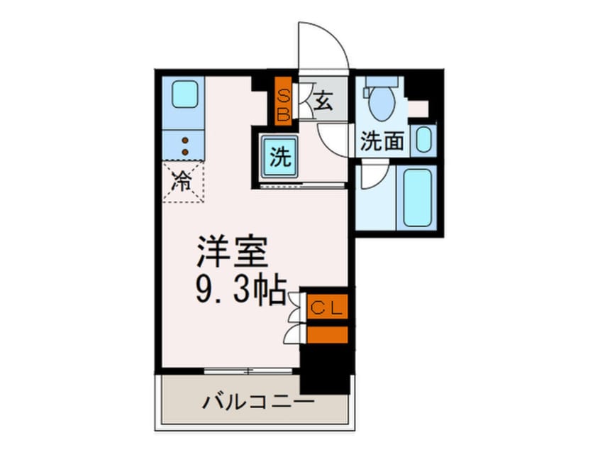 間取図 パークアクシス押上テラス