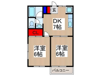 間取図 グレイス水野