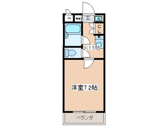 間取図 ハイヴィラ東海