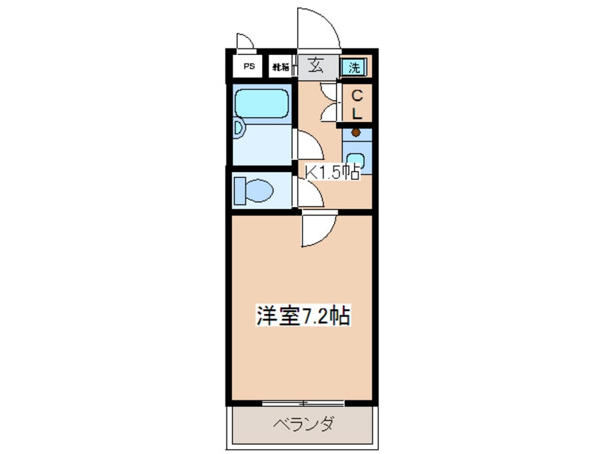 間取図 ハイヴィラ東海
