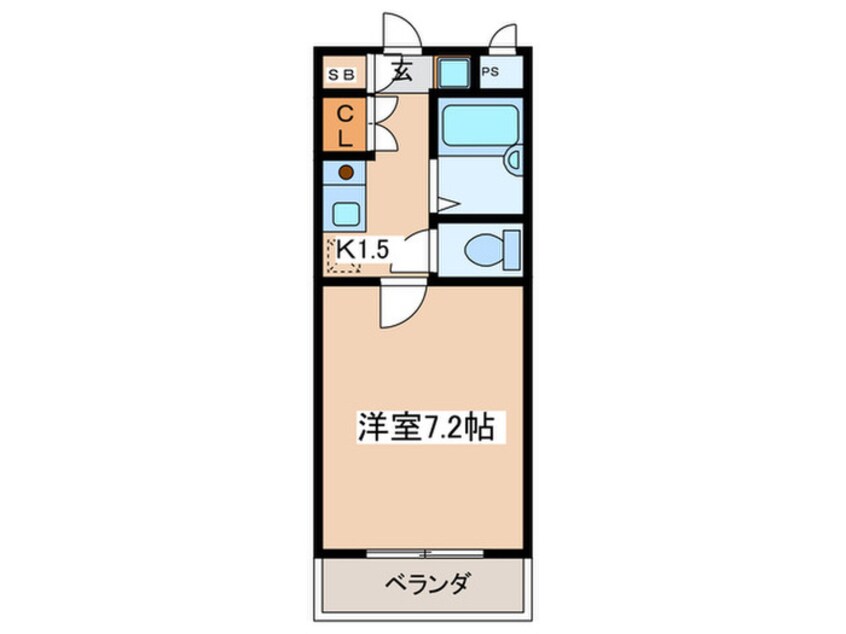 間取図 ハイヴィラ東海