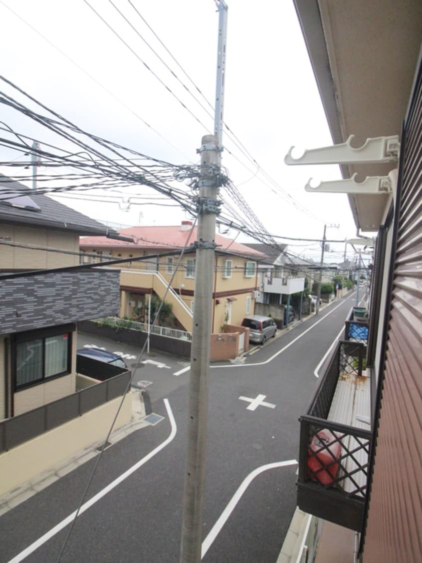 室内からの展望 コーポ来夢