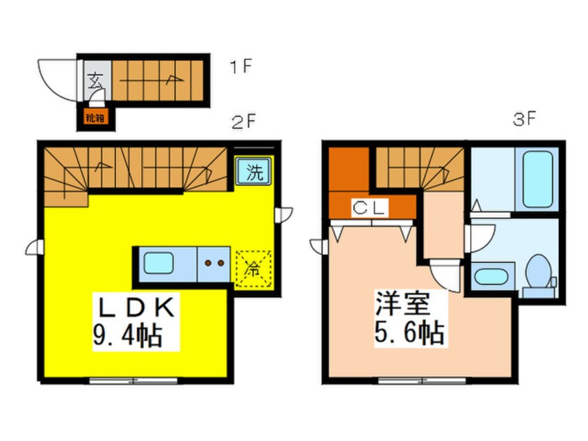 間取図 パラシオ板橋