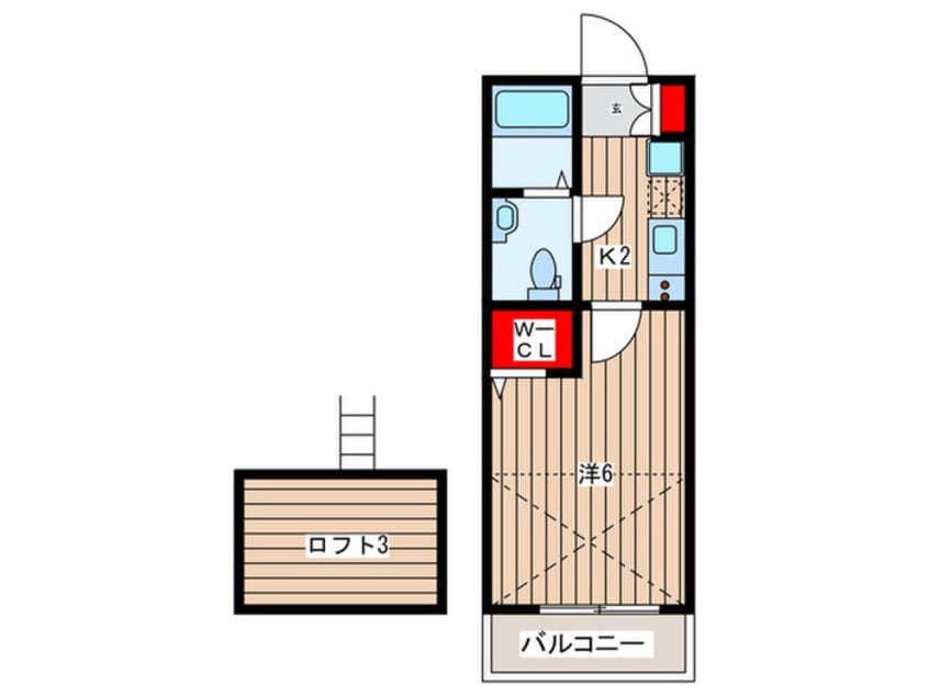 間取図 ヒルトップテラス日吉本町ｄｕｏ