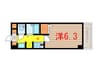 ドミ－ル目白 1Kの間取り