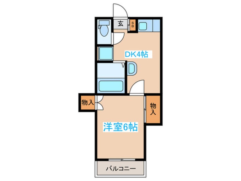 間取図 ファームハイツ千歳