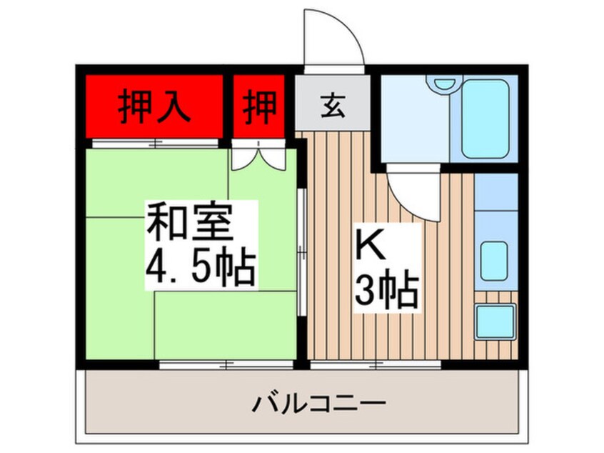 間取図 レジデンス川島