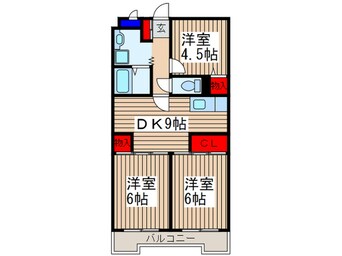 間取図 リュミエ川口