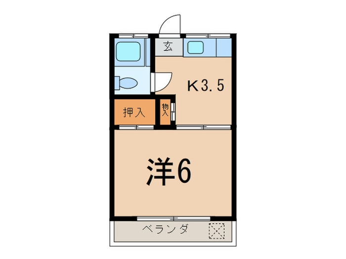 間取り図 ドミー目黒