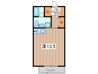 間取図 サンホ－ム瀬谷