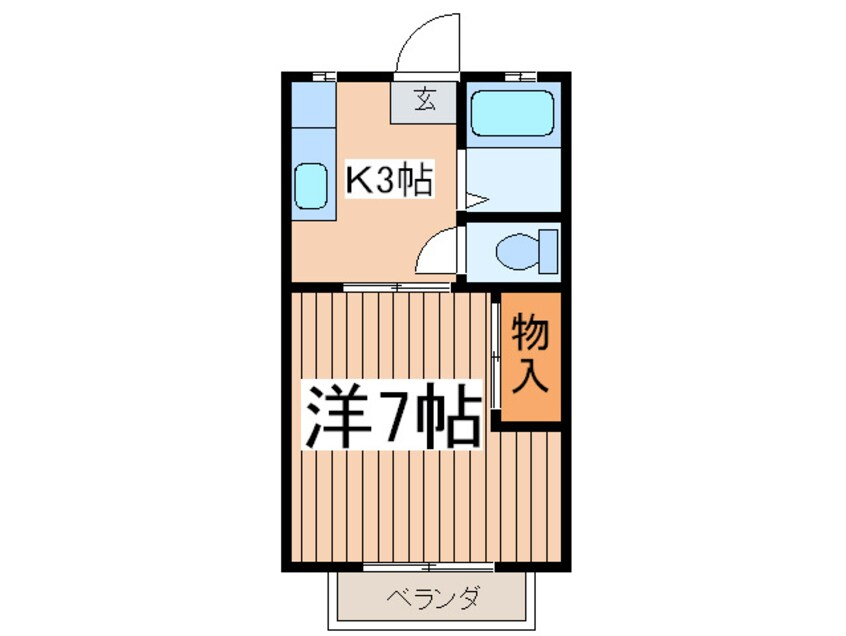 間取図 サトウハイツ