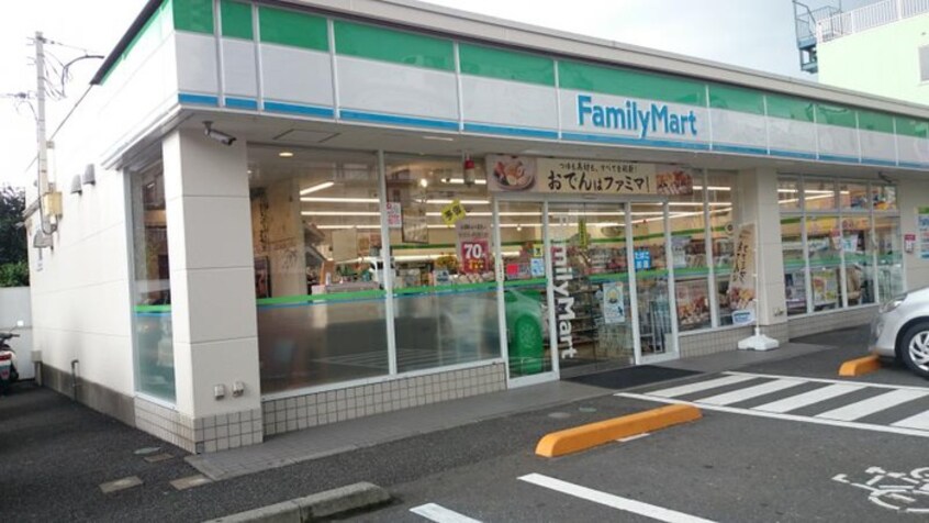 ファミリーマート版画美術館入口店(コンビニ)まで72m ヴァリエ原町田