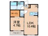 コモドスタイル大塚 1LDKの間取り