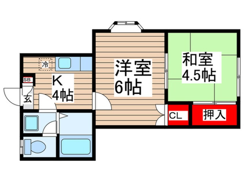 間取図 メゾンラビット