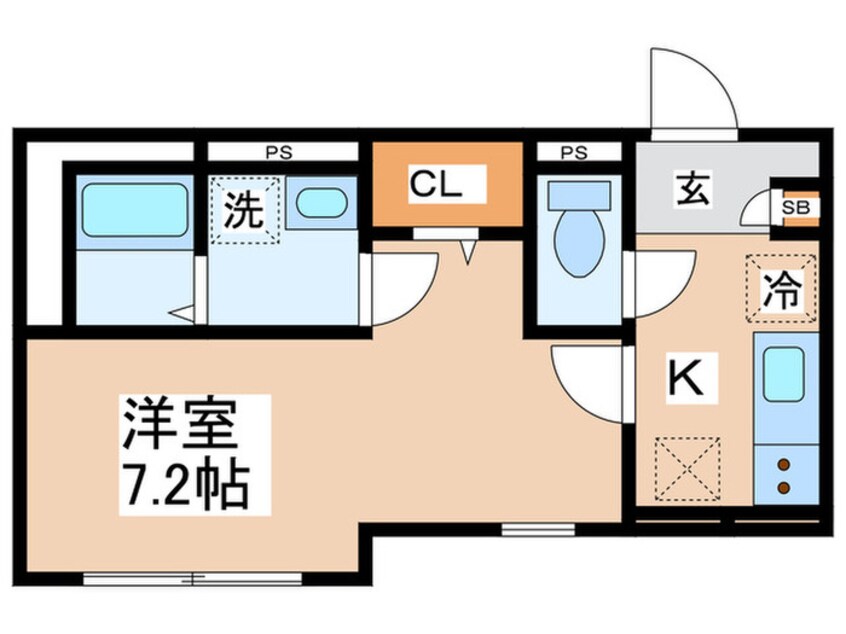 間取図 Carino7