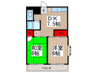 間取図 道満パークハイツ