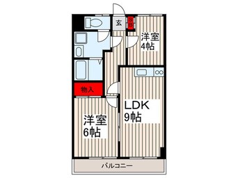 間取図 梅翔レジデンス