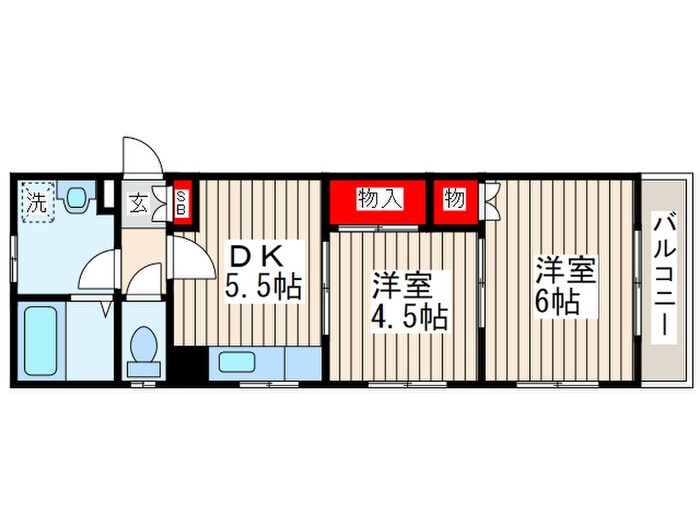 間取り図 豊玉屋ビル