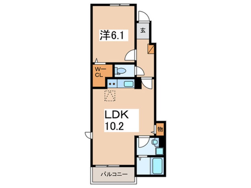 間取図 メゾン・ド・クレール