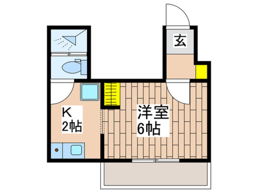 間取図 アルファ弘明寺