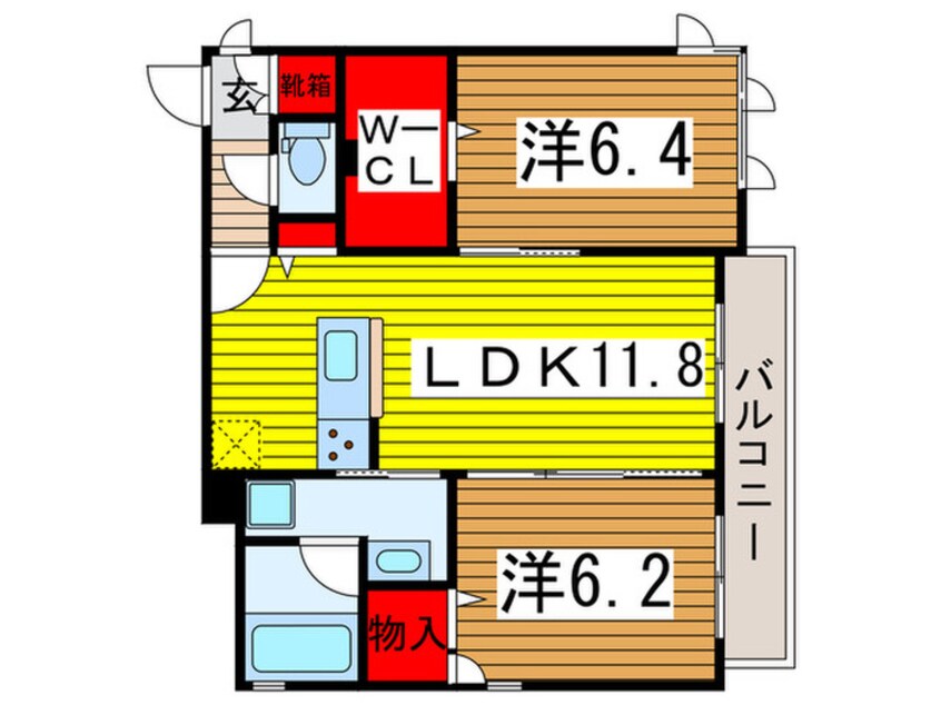 間取図 Villa　風の杜