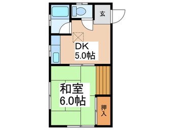 間取図 アパルトマン田園