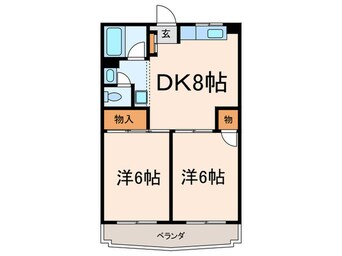 間取図 サンライトハイツ