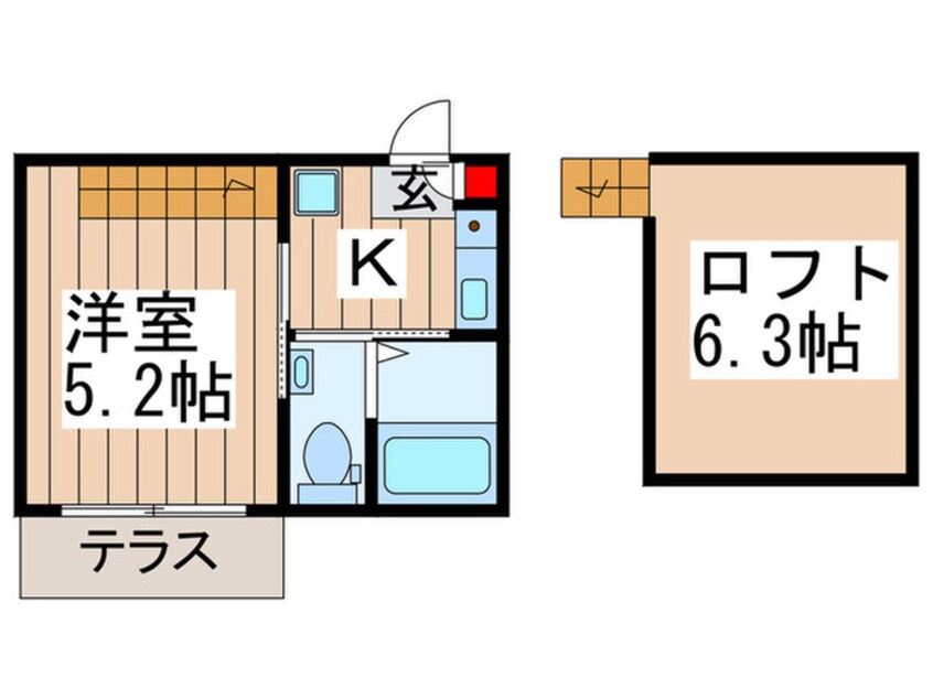 間取図 ダルーチャ北初富