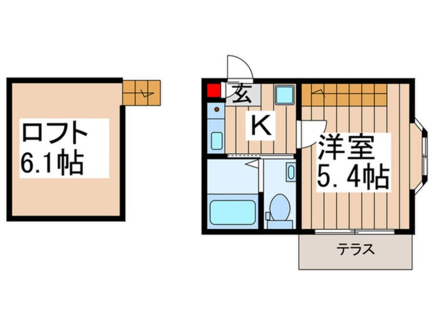 間取図 ダルーチャ北初富