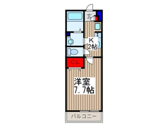 間取図 リブリ・錦町