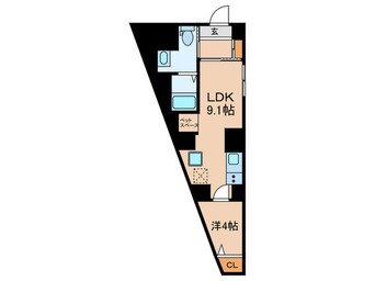 間取図 ｂCASA田園調布