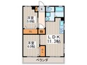 第３小野ビルの間取図