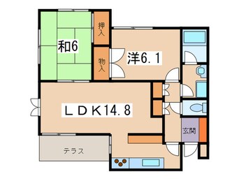 間取図 フォレストコート青葉台