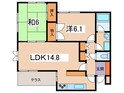 フォレストコート青葉台の間取図